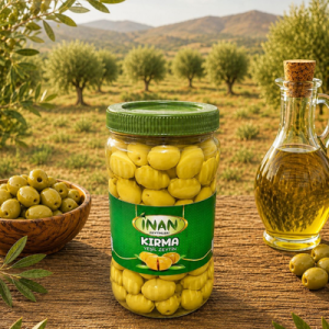 Kırma Yeşil Zeytin 1 kg İri boy