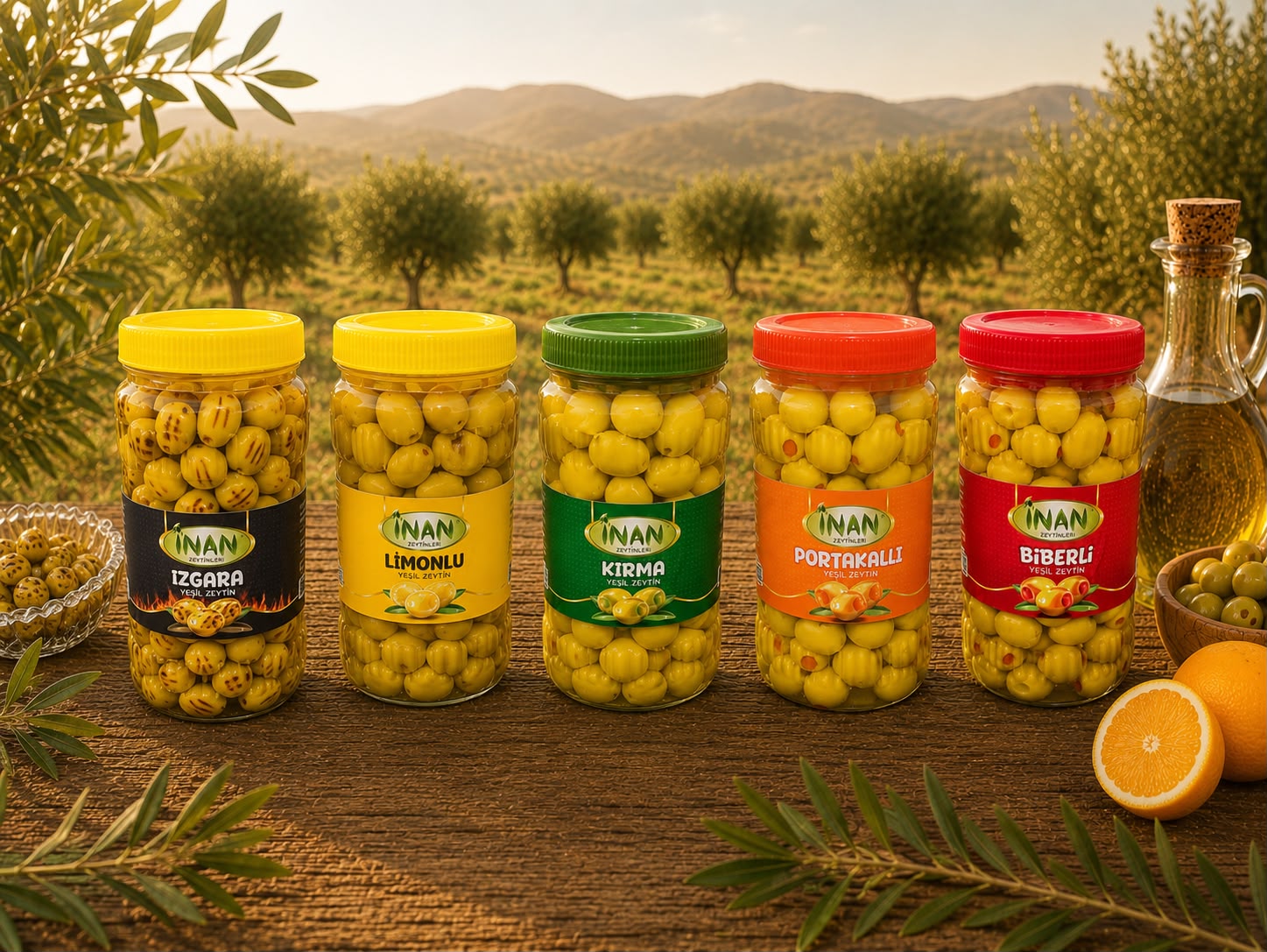 Yeşil Zeytin Çeşitleri